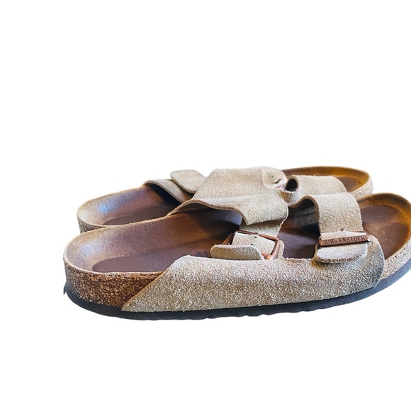 Birkenstock Shoes - BIRKENSTOCK Arizona Taupe Gray Sandals Women’s Size 41 10-10.5